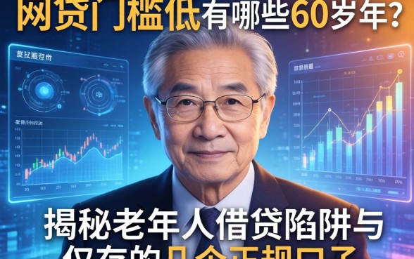 网贷门槛低的有哪些60岁以上？揭秘老年人借贷陷阱与仅存的几个正规口子
