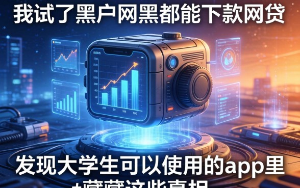 我试了黑户网黑都能下款的网贷，发现大学生可以使用的app里藏着这些真相