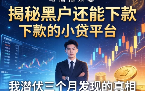 揭秘黑户还能下款的小贷平台：我潜伏三个月发现的真相