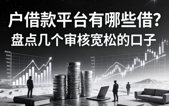 黑白户借款平台有哪些可以借？盘点几个审核宽松的口子
