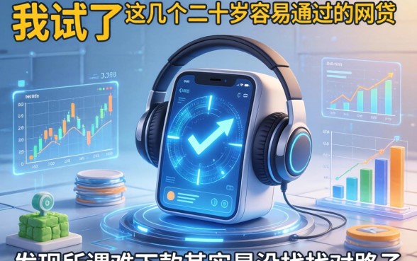 我试了这几个二十岁容易通过的网贷，发现所谓难下款其实是没找对路子