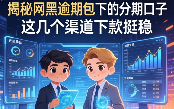 揭秘网黑逾期包下的分期口子，这几个渠道下款挺稳