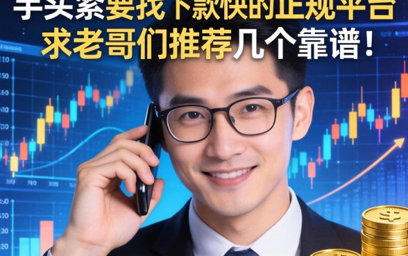 手头紧想找下款快的正规平台，求老哥们推荐几个靠谱的！
