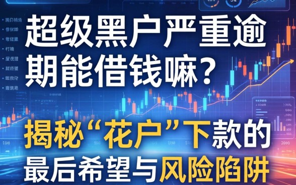 超级黑户严重逾期能借钱嘛？揭秘“花户”下款的最后希望与风险陷阱