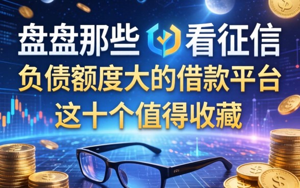 盘点那些不看征信负债额度大的借款平台，这十个值得收藏