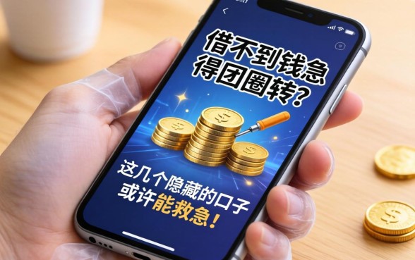 手机上借不到钱急得团团转？这几个隐藏的口子或许能救急！