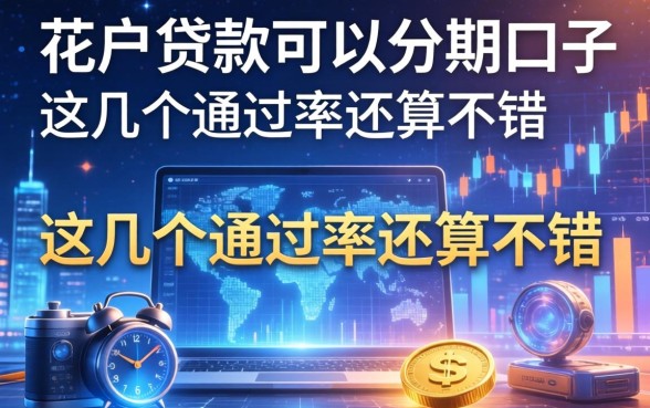 花户贷款可以分期的口子，这几个通过率还算不错