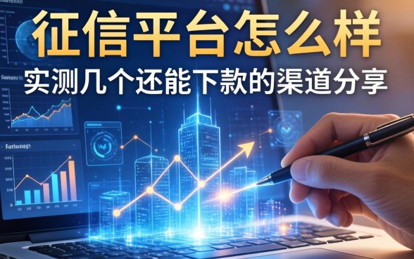 征信平台怎么样？实测几个还能下款的渠道分享