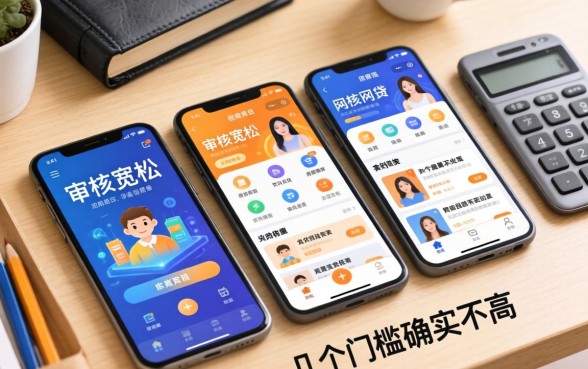 整理了几个审核宽松的网贷有哪些软件，门槛确实不高