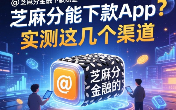 芝麻分2026能下款的app有哪些？实测这几个渠道