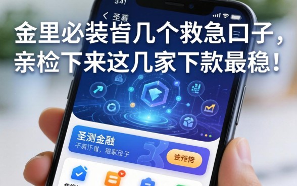 手机里必装的几个救急口子，亲测下来这几家下款最稳！