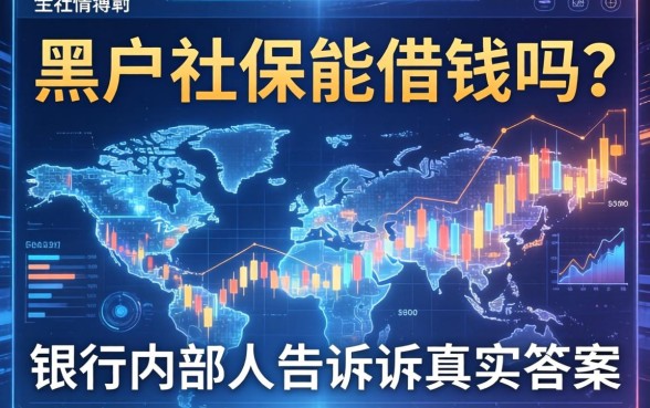 黑户社保能借钱吗？银行内部人告诉你真实答案