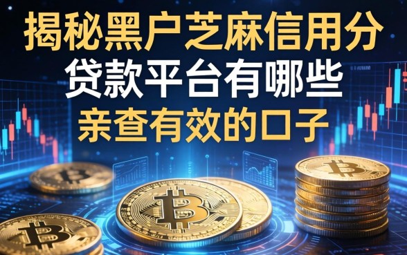 揭秘黑户芝麻信用分贷款平台有哪些，亲测有效的口子