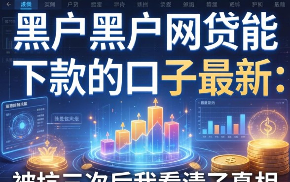 黑户黑户网贷能下款的口子最新：被坑三次后我看清了真相