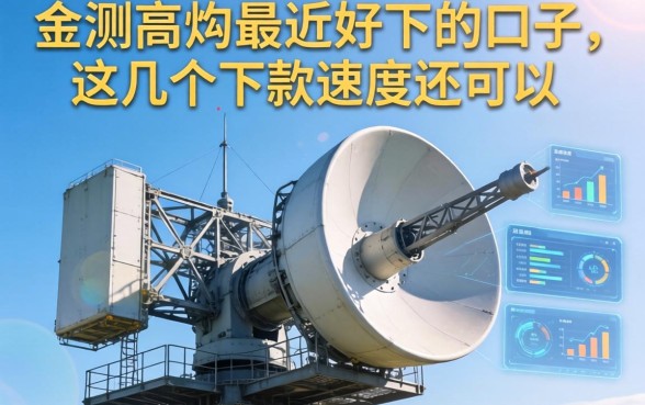 实测高炮最近好下的口子，这几个下款速度还可以