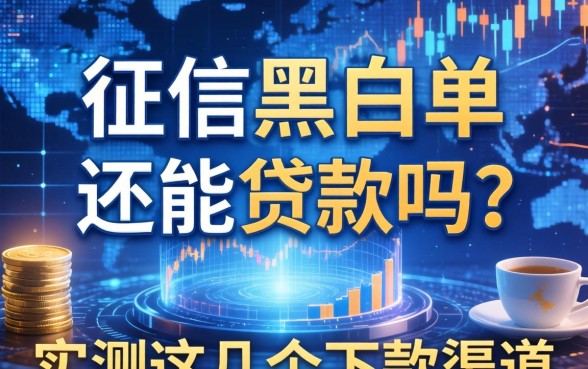 征信黑名单还能贷款吗？实测这几个下款渠道