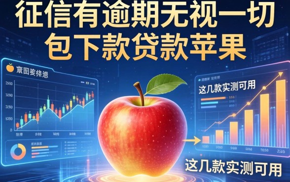 征信有逾期无视一切包下款的贷款2026苹果，这几款实测可用