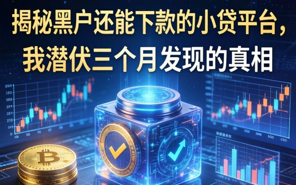 揭秘黑户还能下款的小贷平台：我潜伏三个月发现的真相
