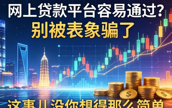 网上贷款平台容易通过？别被表象骗了，这事儿没你想得那么简单