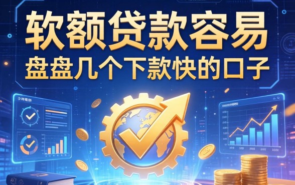 大额贷款容易的软件有哪些？盘点几个下款快的口子