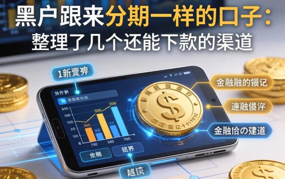 黑户跟来分期一样的口子：整理了几个还能下款的渠道