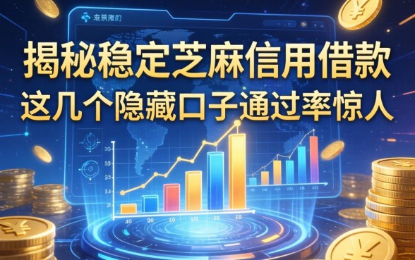 揭秘2026稳定芝麻信用借款，这几个隐藏口子通过率惊人