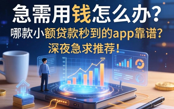 急需用钱怎么办？哪款小额贷款秒到的app靠谱？深夜急求推荐！