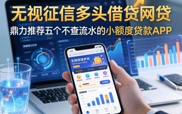 无视征信多头借贷的网贷，鼎力推荐五个不查流水的小额度贷款app