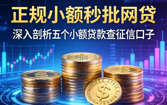 正规小额秒批网贷，深入剖析五个小额贷款不查征信的口子