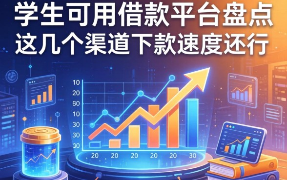 学生可用的借款平台盘点：这几个渠道下款速度还行