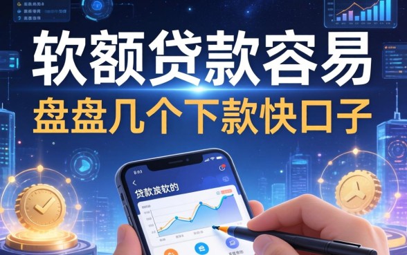大额贷款容易的软件有哪些？盘点几个下款快的口子