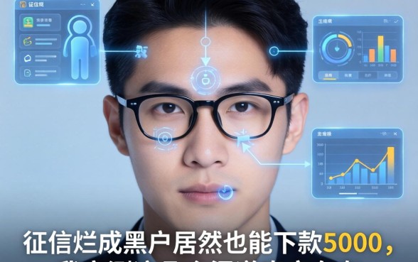 征信烂成黑户居然也能下款5000，我亲测这几个渠道真实存在