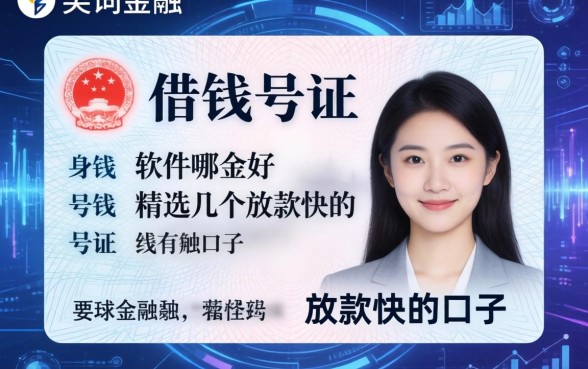 身份证号码借钱 软件哪个好？精选几个放款快的口子