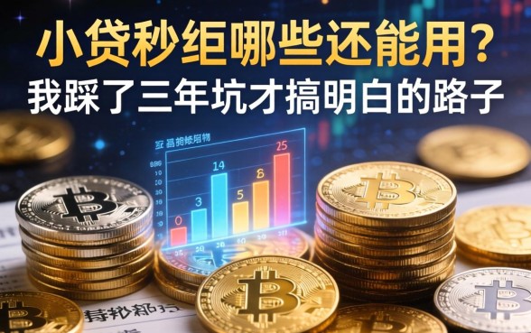 小贷秒拒哪些还能用？我踩了三年坑才搞明白的路子