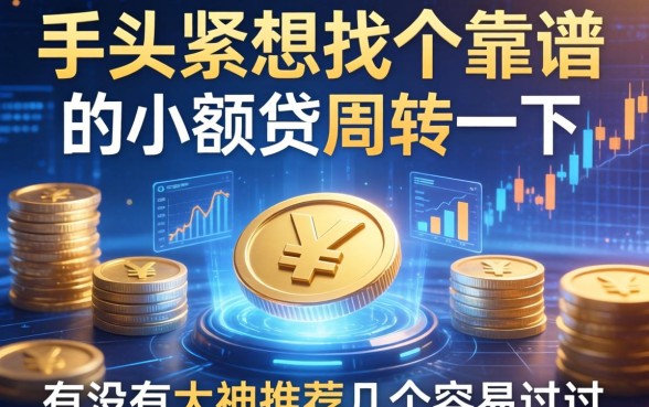 手头紧想找个靠谱的小额贷周转一下，有没有大神推荐几个容易过的？