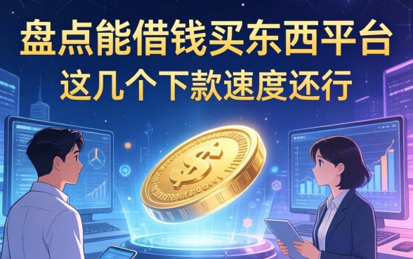 盘点能借钱买东西的平台，这几个下款速度还行