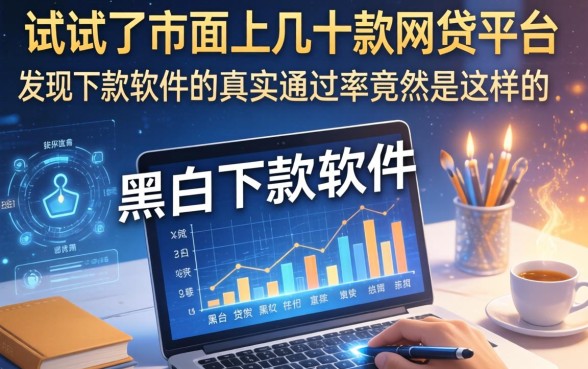 我试了市面上几十款网贷平台，发现黑户下款软件的真实通过率竟然是这样的