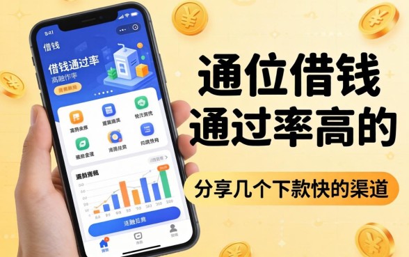 手机借钱通过率高的软件：分享几个下款快的渠道