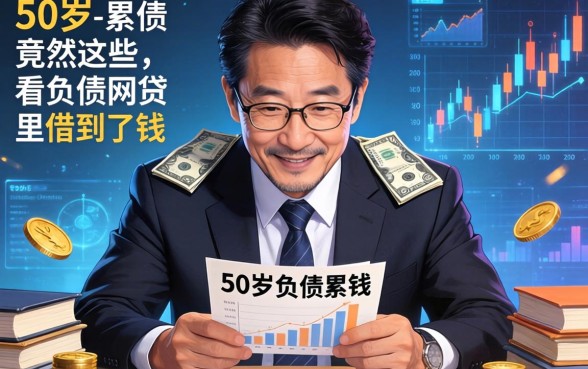 我50岁负债累累，竟然在这些不看负债的网贷里借到了钱