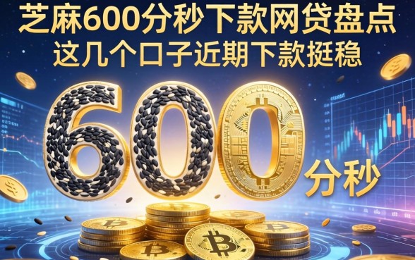 芝麻600分秒下款网贷盘点，这几个口子近期下款挺稳