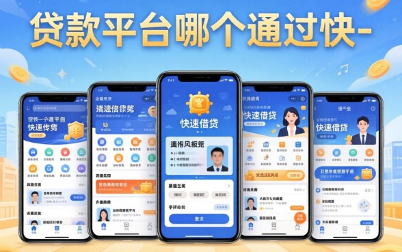 贷款平台哪个通过快-，整理五个手机和身份证快速借钱软件