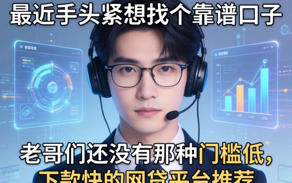 最近手头紧想找个靠谱口子，老哥们有没有那种门槛低、下款快的网贷平台推荐？