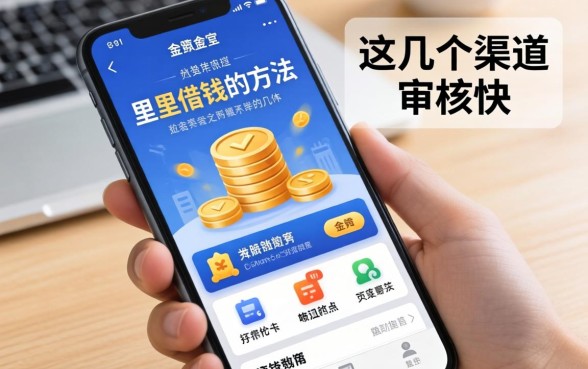 盘点从手机里借钱的方法有几种，这几个渠道审核快