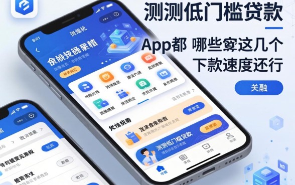 实测低门槛贷款app都有哪些软件，这几个下款速度还行