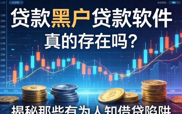 贷款黑户贷款软件真的存在吗？揭秘那些不为人知的借贷陷阱
