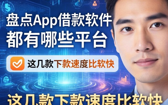 盘点app借款软件都有哪些平台，这几款下款速度比较快