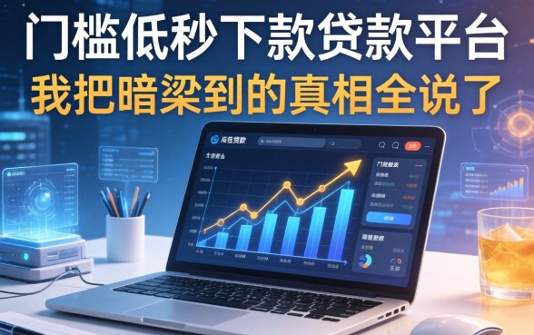 门槛低秒下款的贷款平台,我把暗访到的真相全说了