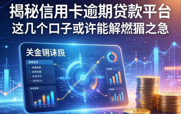 揭秘信用卡逾期贷款平台：这几个口子或许能解燃眉之急