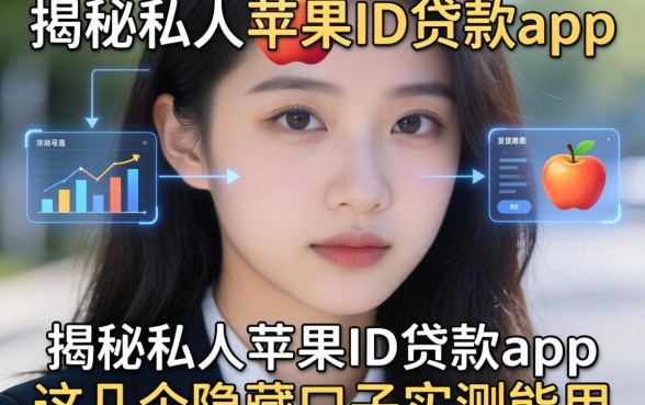 揭秘私人苹果id贷款app：这几个隐藏口子实测能用