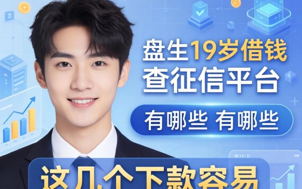 盘点19岁借钱不查征信的平台有哪些，这几个下款容易